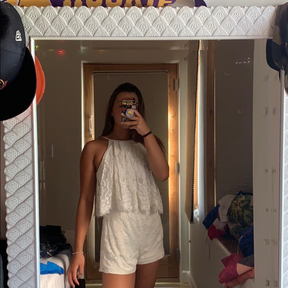 White Devlin Romper from Nordstrom